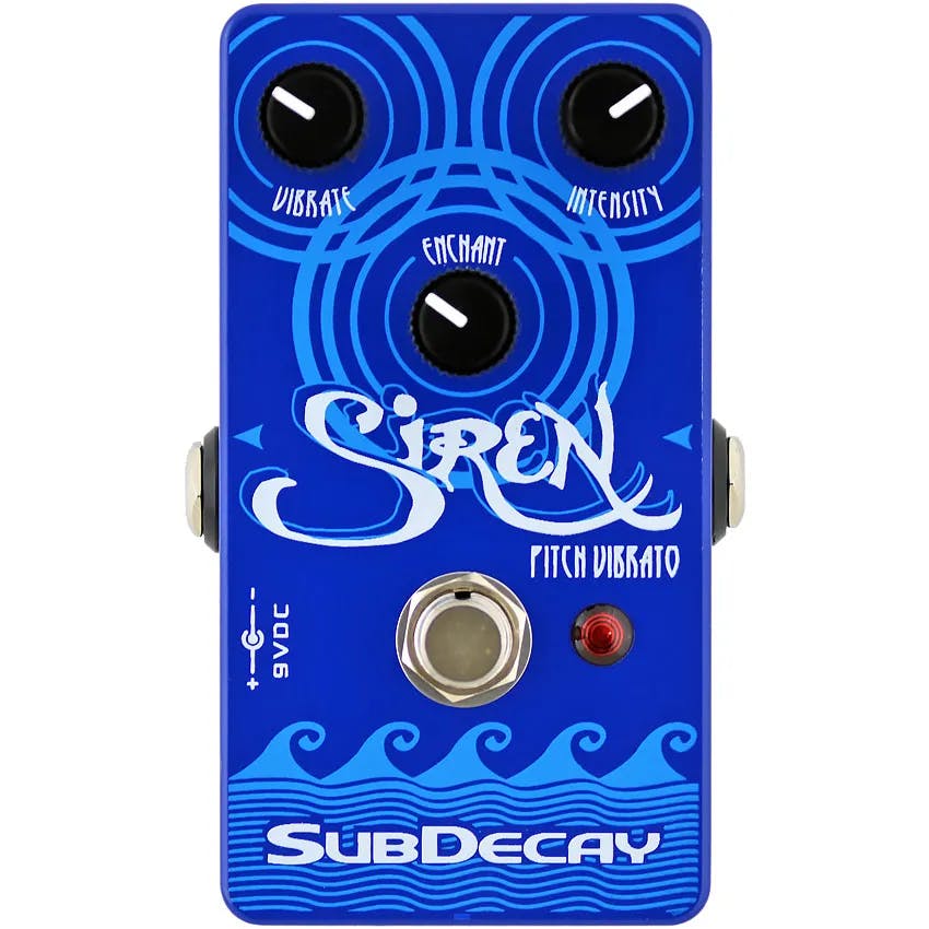 Siren Pitch Vibrato Guitar Pedal By Subdecay