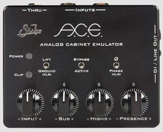 A.C.E. Analog Cabinet Emulator Guitar Pedal By Suhr