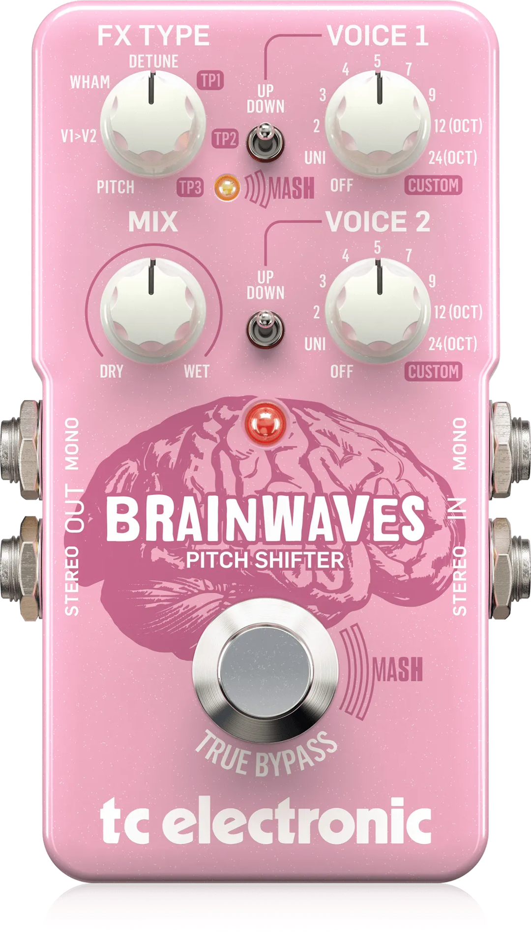 Brainwaves Pitch Shifter Guitar Pedal By TC Electronic