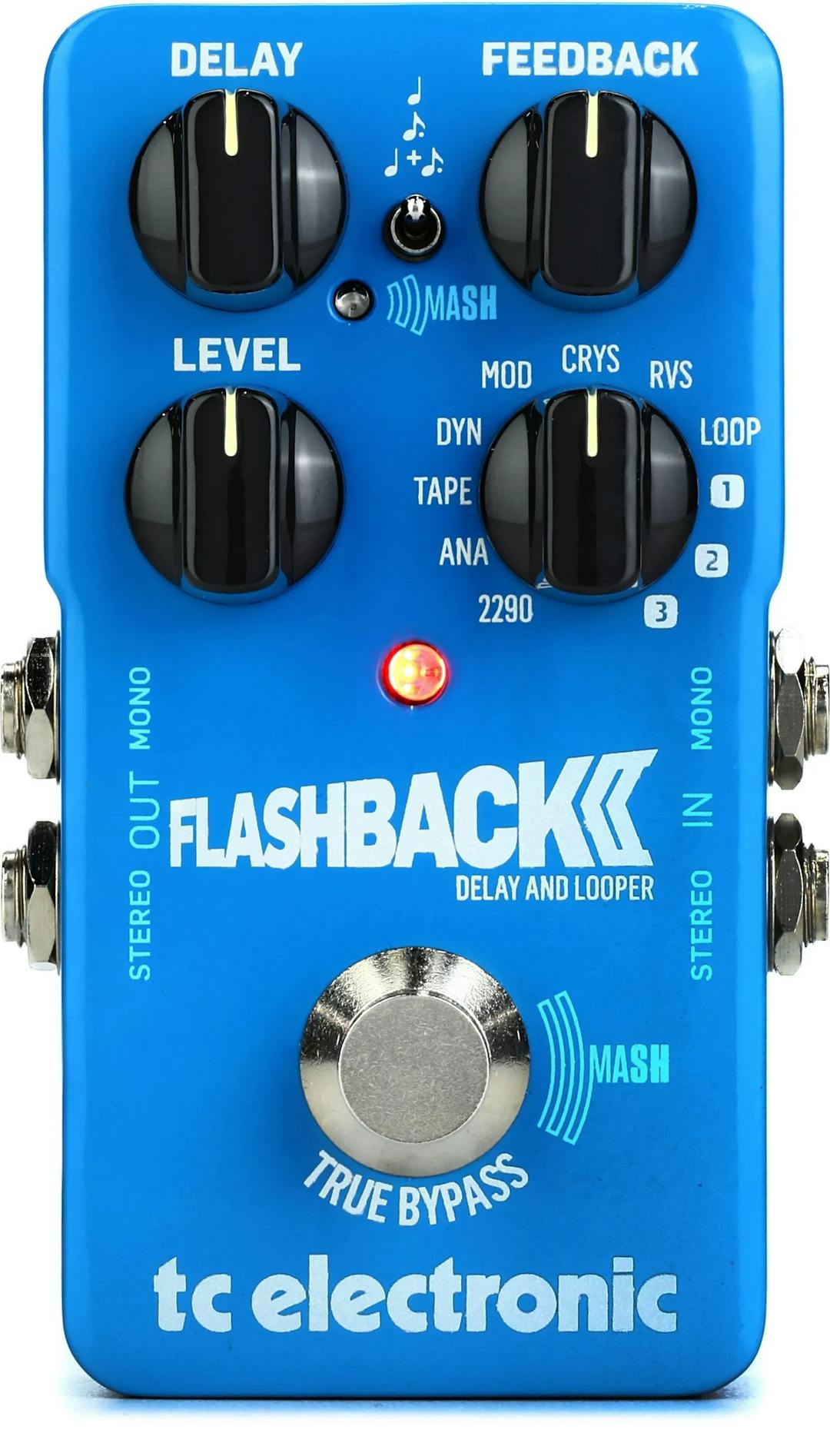 Flashback Delay Guitar Pedal By TC Electronic