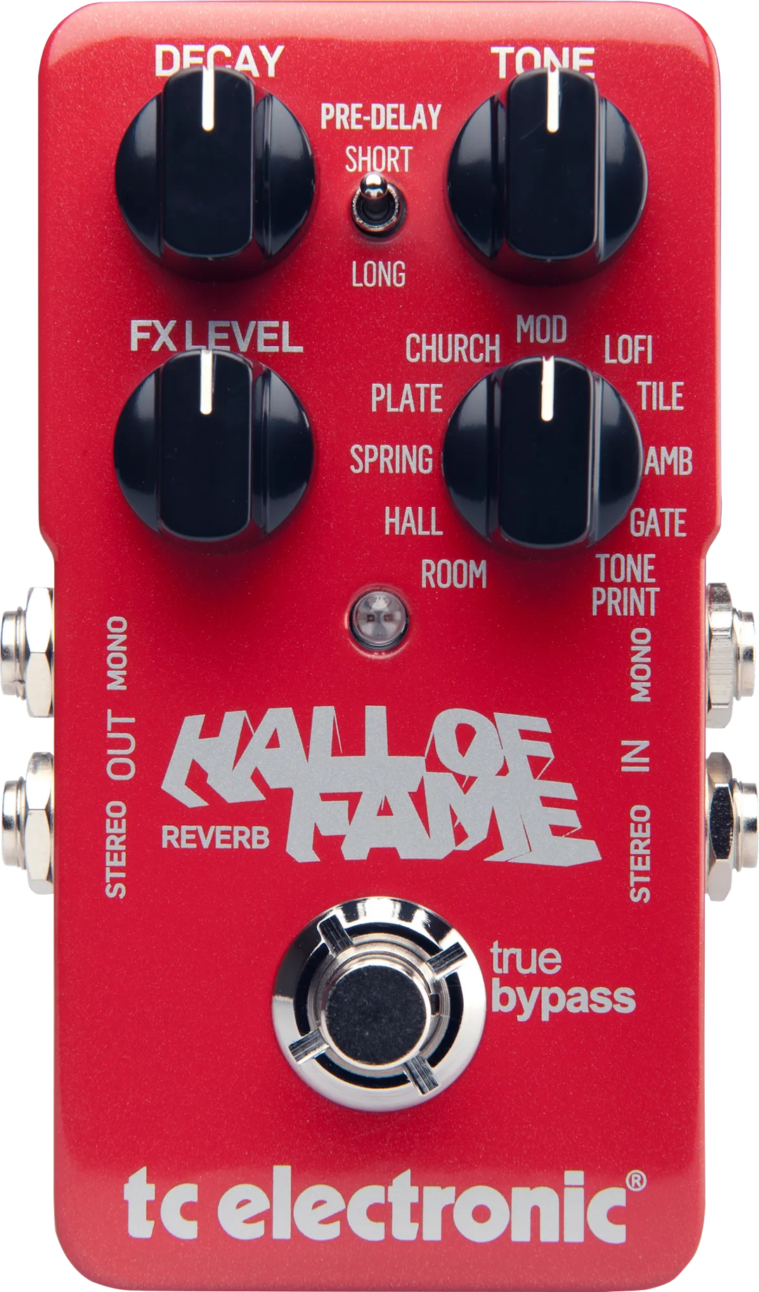 Hall of Fame Reverb Guitar Pedal By TC Electronic