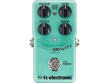 HyperGravity Compressor Guitar Pedal By TC Electronic