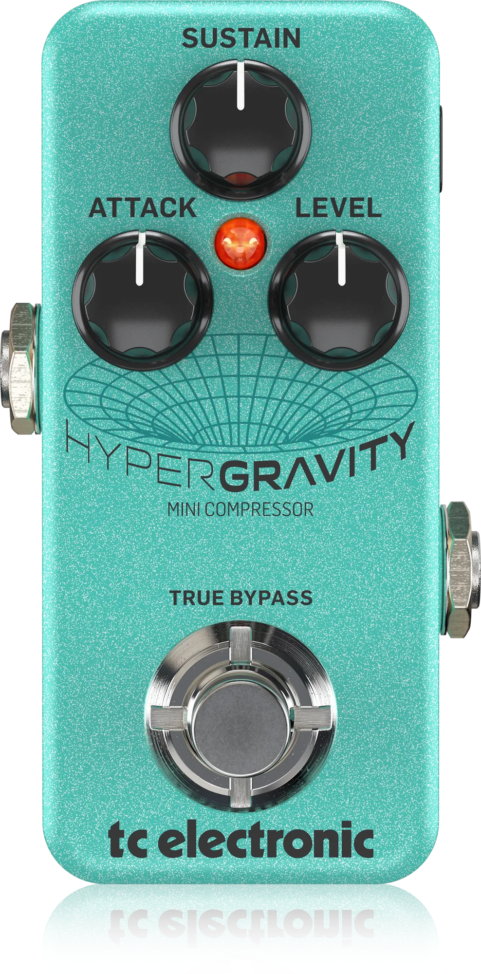 HyperGravity Mini Compressor Guitar Pedal By TC Electronic