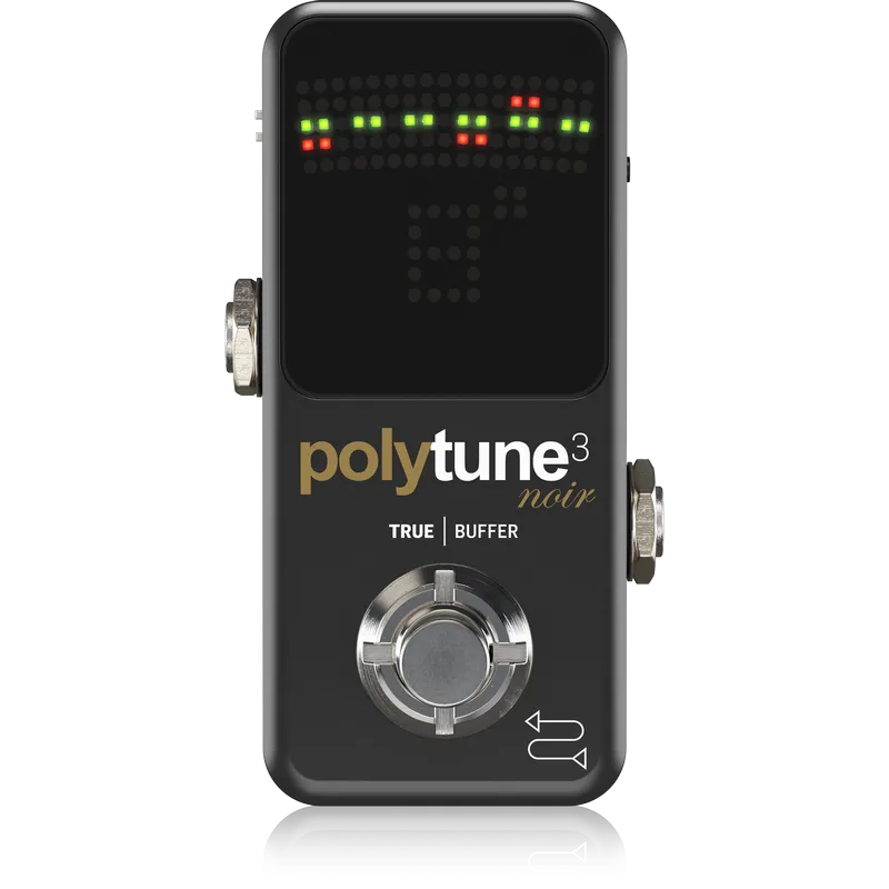 PolyTune 3 Noir Guitar Pedal By TC Electronic