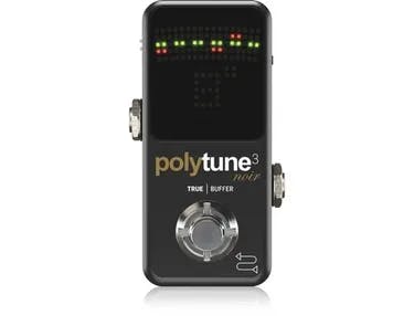 PolyTune 3 Noir Guitar Pedal By TC Electronic