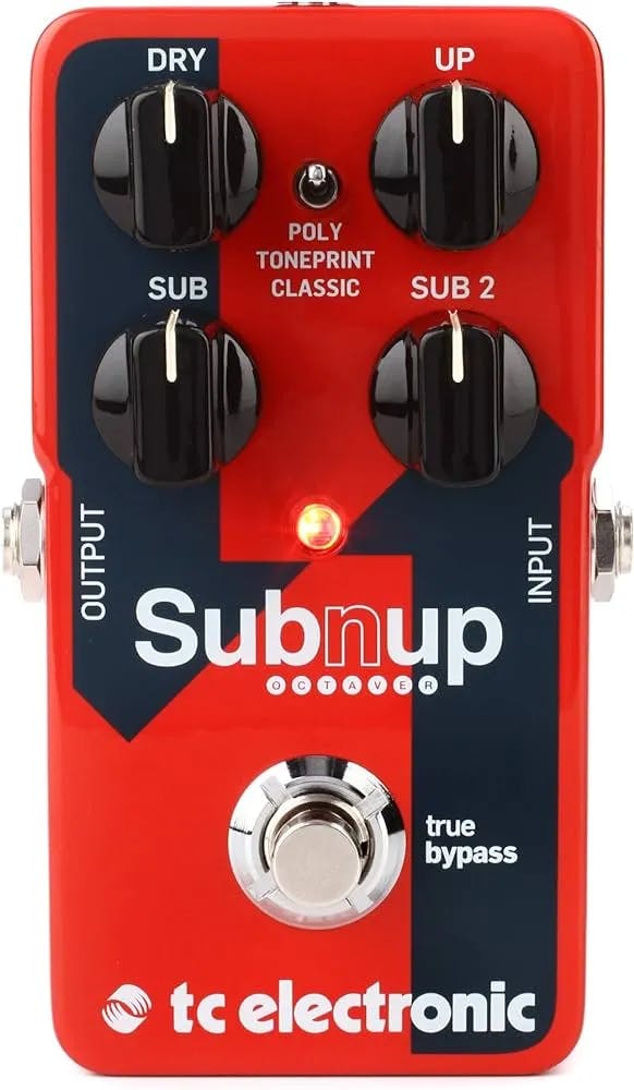 Sub 'N' Up Octaver Guitar Pedal By TC Electronic