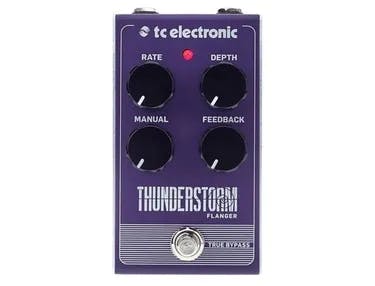 Thunderstorm Flanger Guitar Pedal By TC Electronic