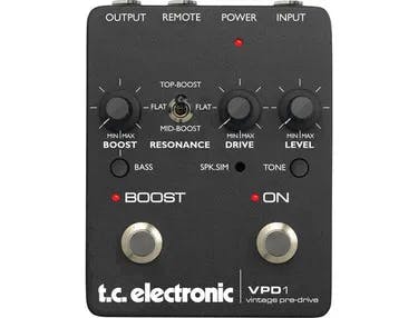 VPD1 vintage pre-drive Guitar Pedal By TC Electronic