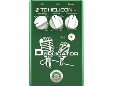 Duplicator - Vocal Effects Stompbox Guitar Pedal By TC Helicon