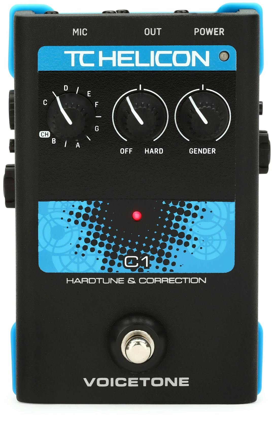 VoiceTone C1 Guitar Pedal By TC Helicon
