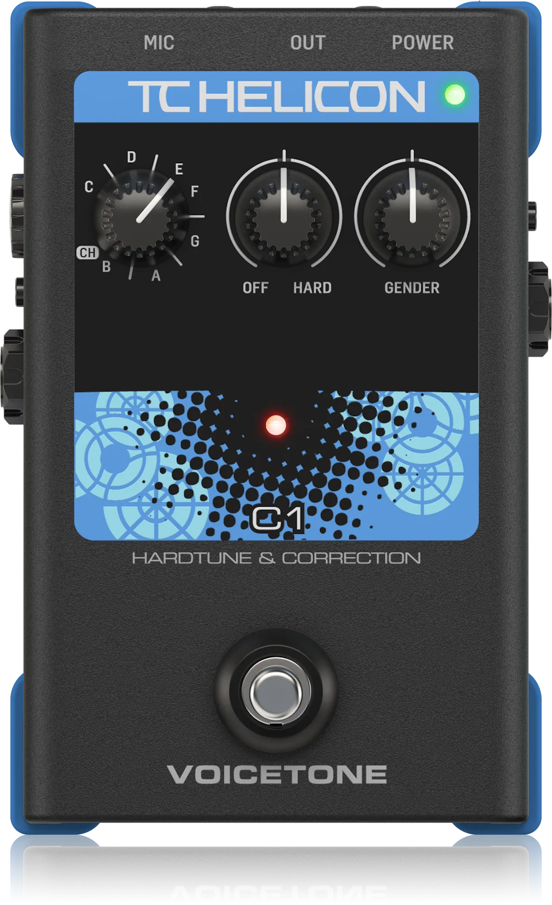 VoiceTone C1 Guitar Pedal By TC Helicon