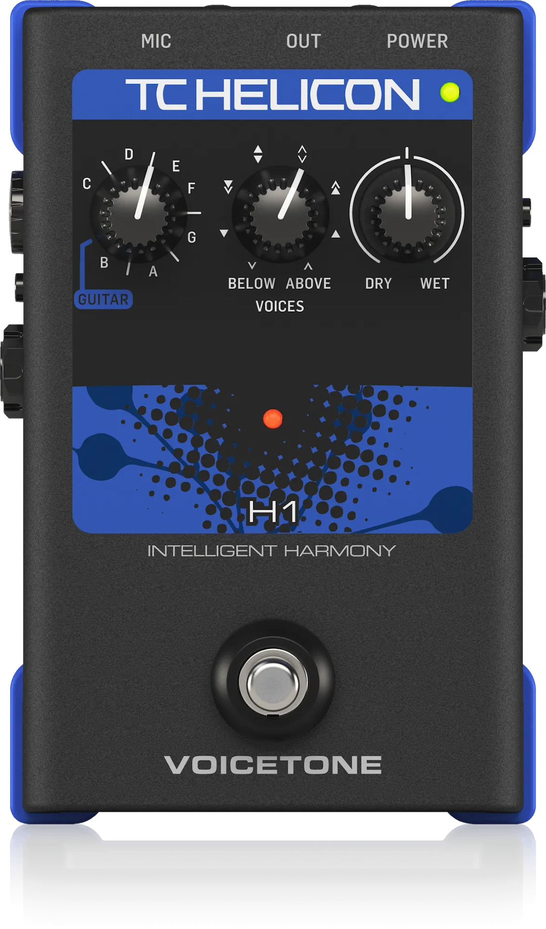 VoiceTone H1 Guitar Pedal By TC Helicon