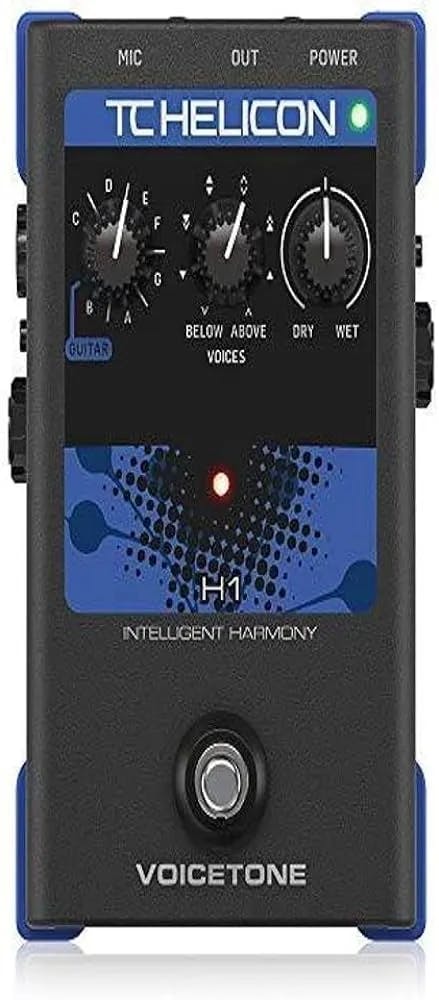 VoiceTone H1 Guitar Pedal By TC Helicon