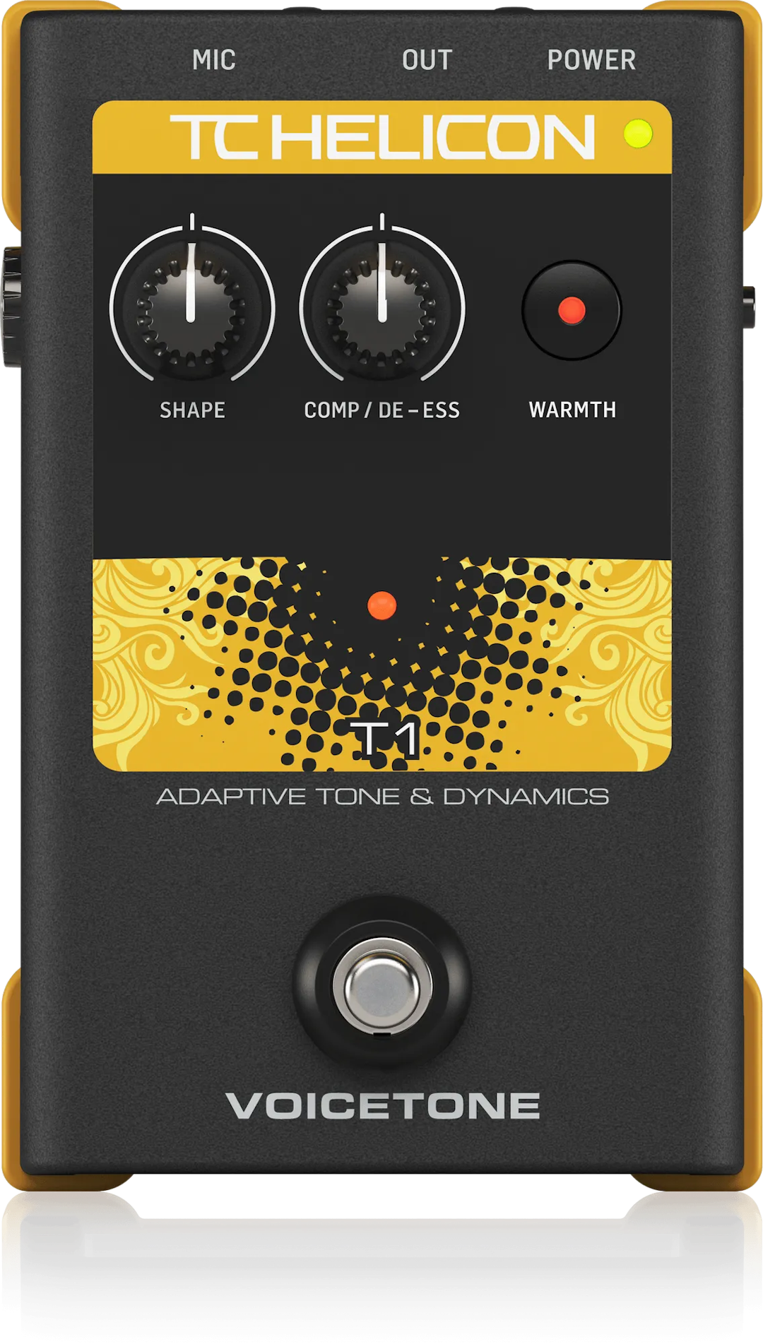 VoiceTone T1 Guitar Pedal By TC Helicon