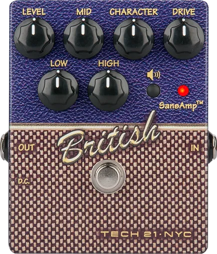 British Guitar Pedal By Tech 21