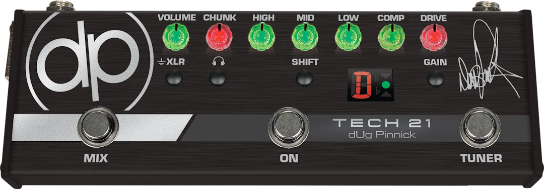 Dug Pinnick DP-3X Signature Pedal Guitar Pedal By Tech 21