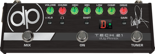 Dug Pinnick DP-3X Signature Pedal Guitar Pedal By Tech 21