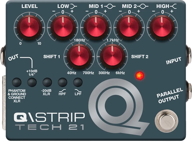 Q\Strip Guitar Pedal By Tech 21