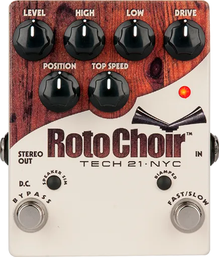 Roto Choir Guitar Pedal By Tech 21