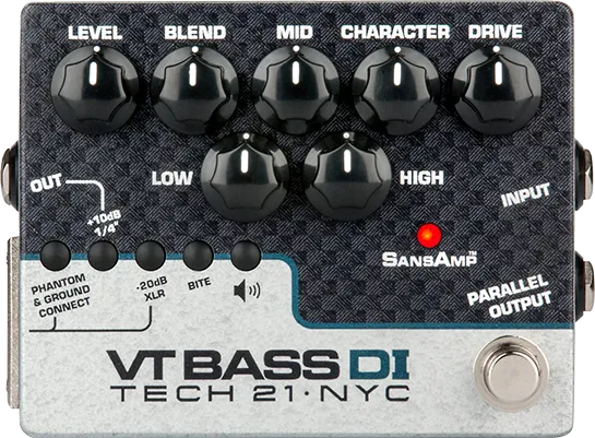 VT Bass DI Guitar Pedal By Tech 21