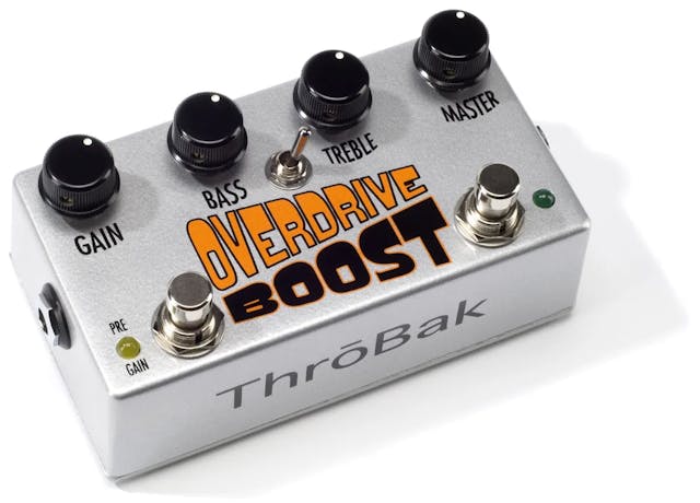 Overdrive Boost Guitar Pedal By ThroBak