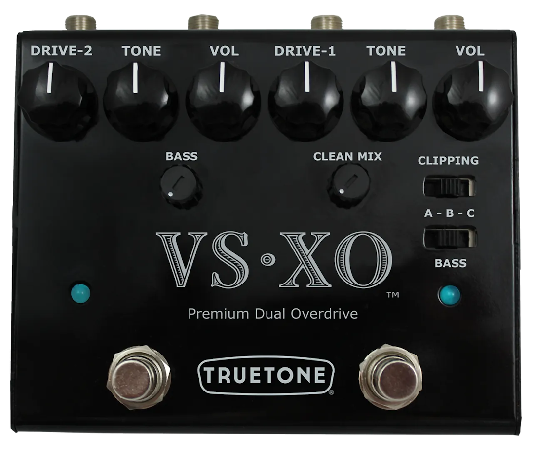 VS-XO Premium Dual Overdrive Guitar Pedal By Truetone