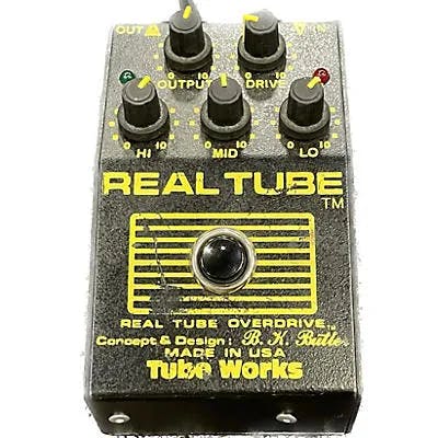 Real Tube Overdrive Guitar Pedal By Tube Works