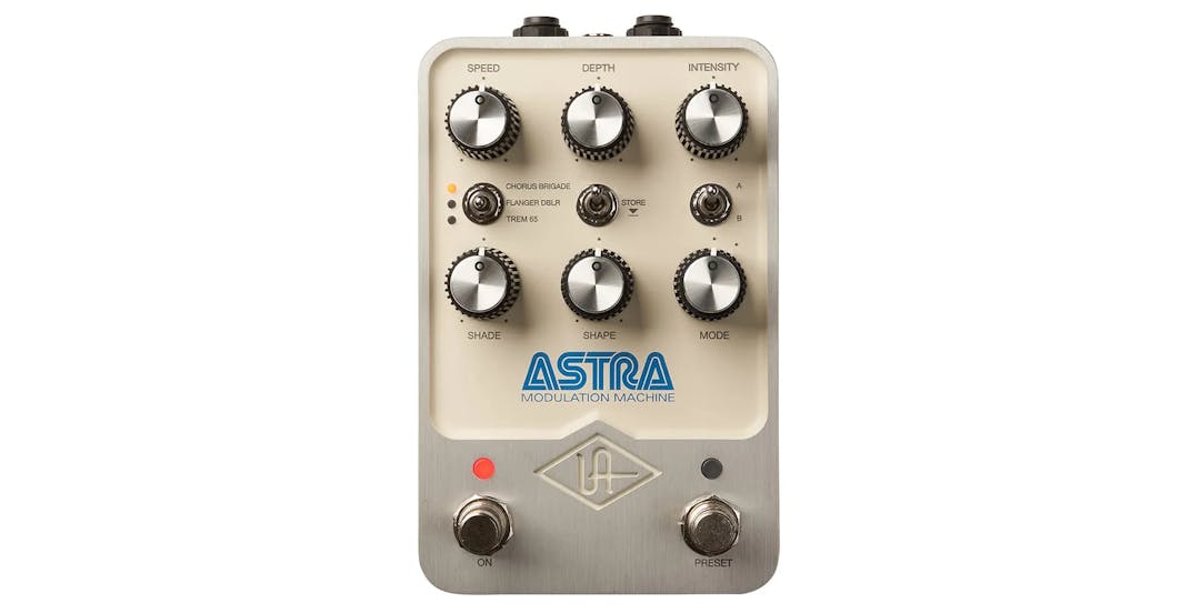 Astra Modulation Machine Guitar Pedal By Universal Audio