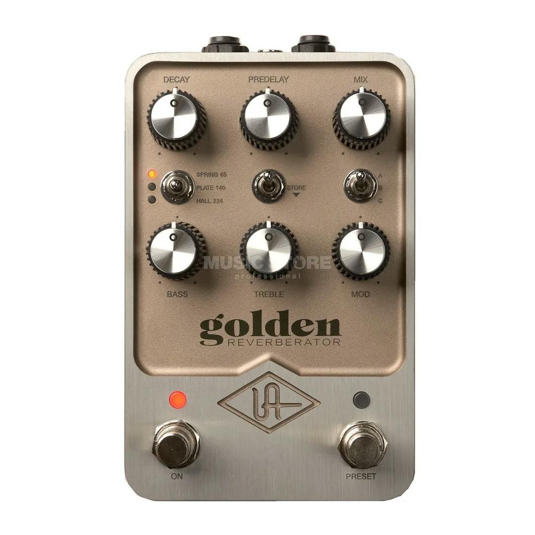 Golden Reverberator Guitar Pedal By Universal Audio