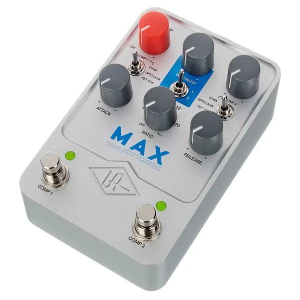 Max Preamp & Dual Compressor Guitar Pedal By Universal Audio