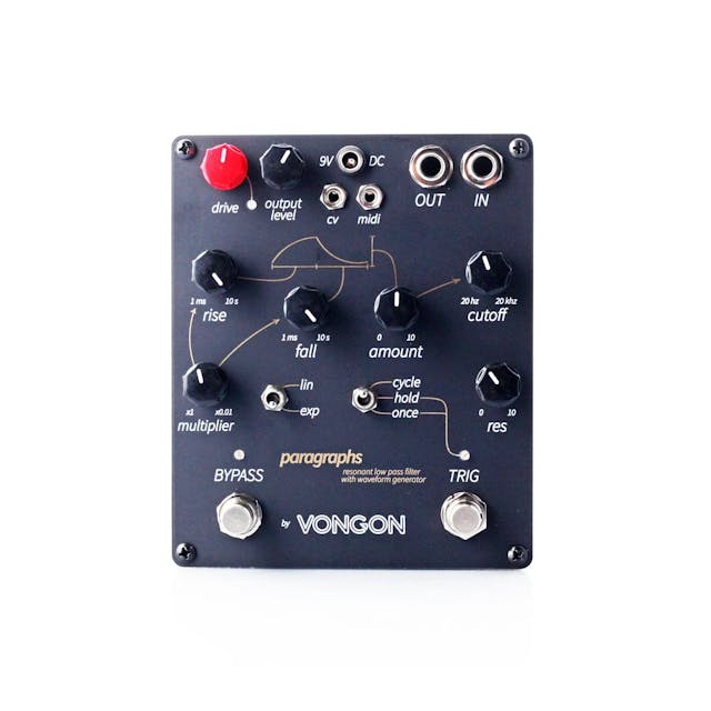 Paragraphs Guitar Pedal By Vongon