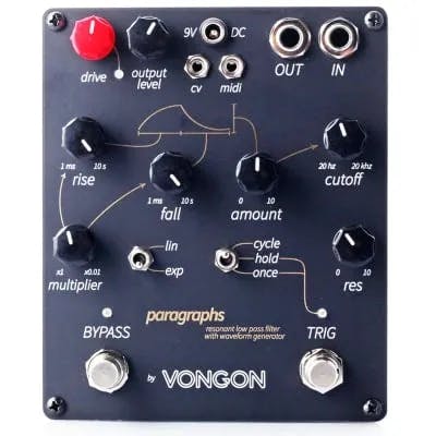 Paragraphs Guitar Pedal By Vongon
