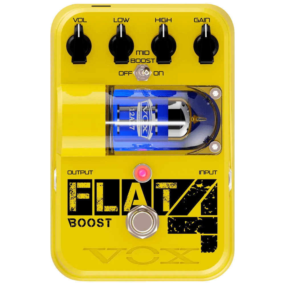 Flat 4 Boost Guitar Pedal By Vox