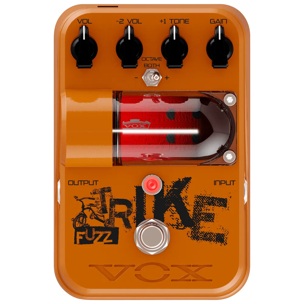 Trike Fuzz Guitar Pedal By Vox