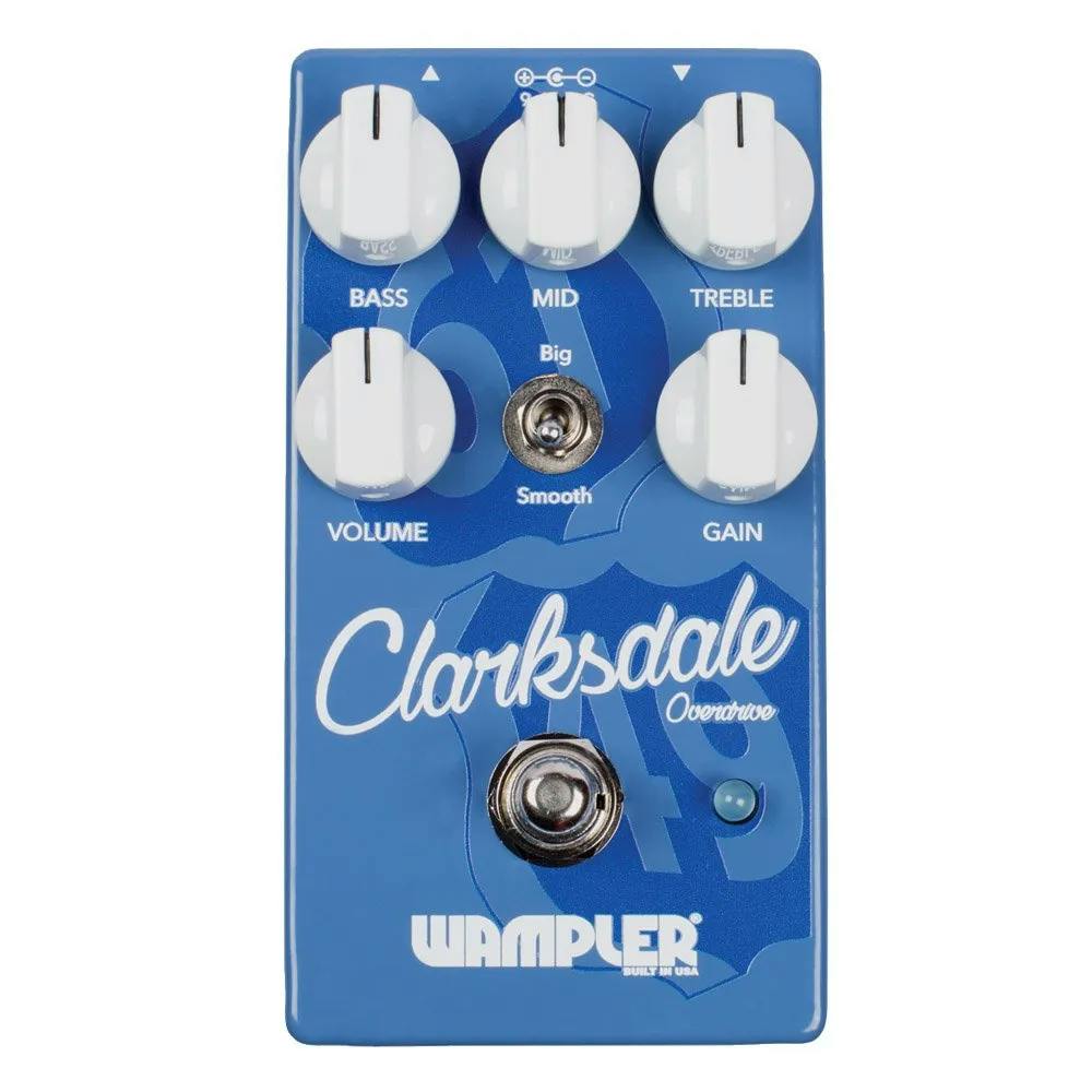 Clarksdale Delta Overdrive Guitar Pedal By Wampler