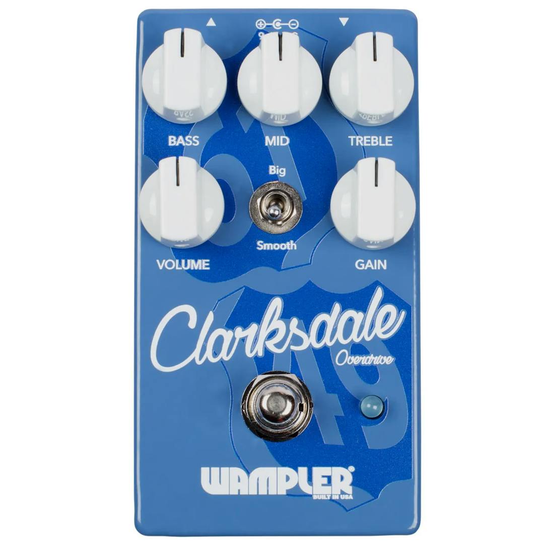 Clarksdale Delta Overdrive Guitar Pedal By Wampler