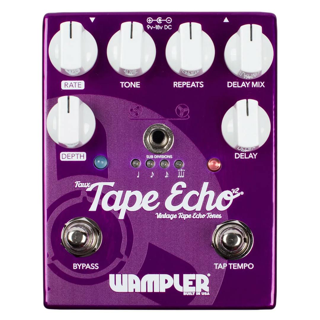Faux Tape Echo Guitar Pedal By Wampler