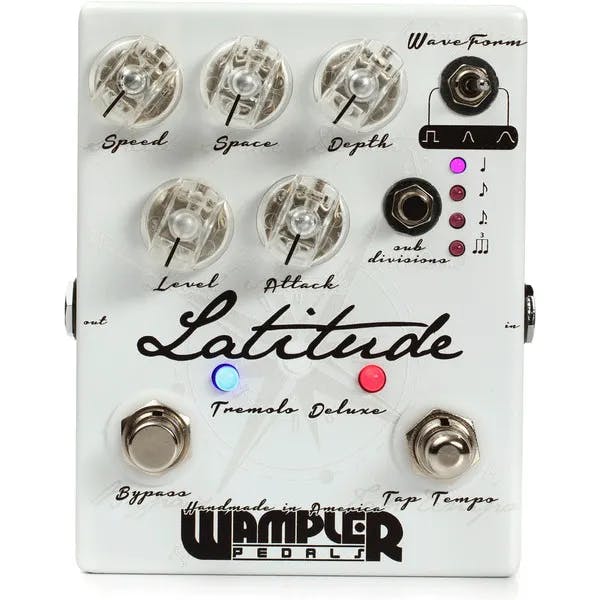 Latitude Deluxe Tremolo Guitar Pedal By Wampler