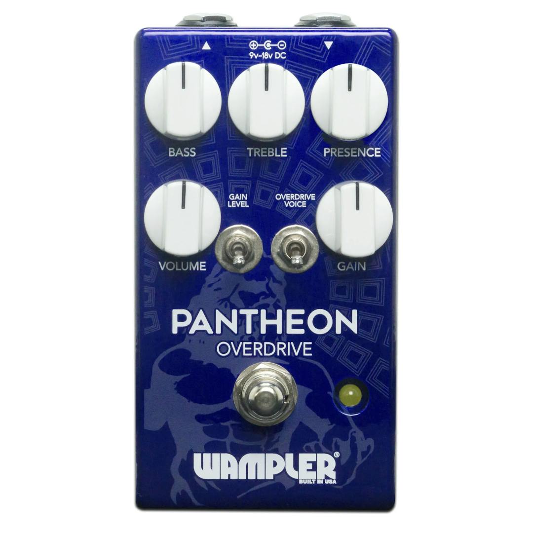Pantheon Overdrive Guitar Pedal By Wampler