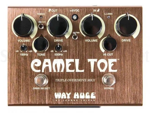 Camel Toe Triple Overdrive MkII Guitar Pedal By Way Huge