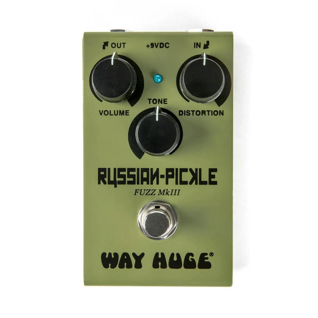 Russian Pickle Fuzz Guitar Pedal By Way Huge