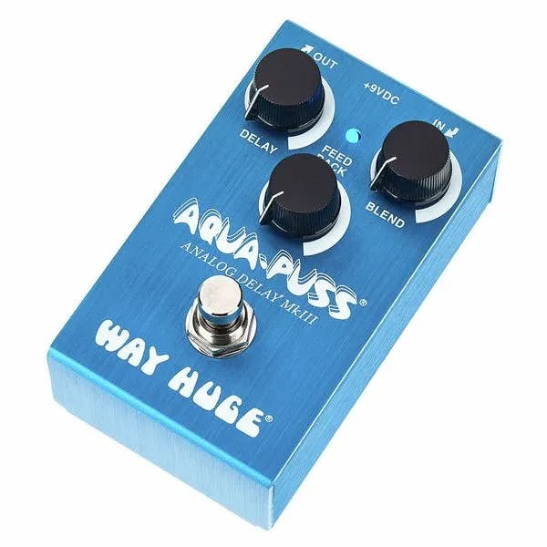 Smalls Aqua-Puss Analog Delay MkIII Guitar Pedal By Way Huge