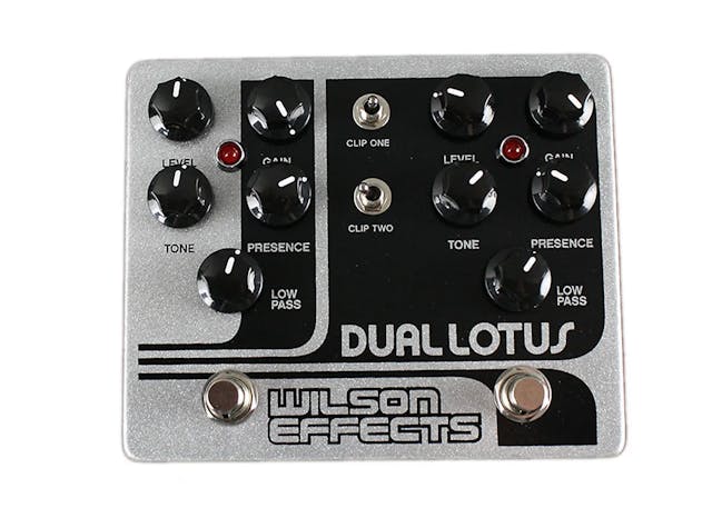 Dual Lotus Drive Guitar Pedal By Wilson Effects