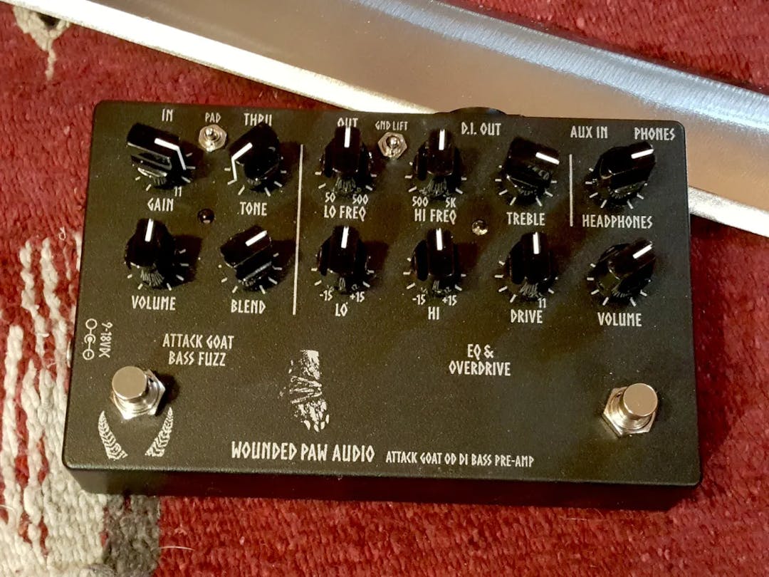 Attack Goat Guitar Pedal By Wounded Paw Audio