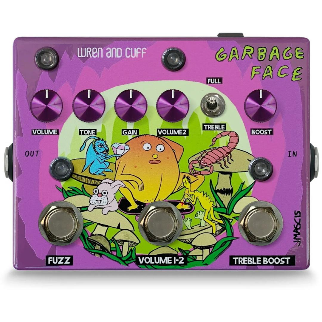 Garbage Face Guitar Pedal By Wren and Cuff