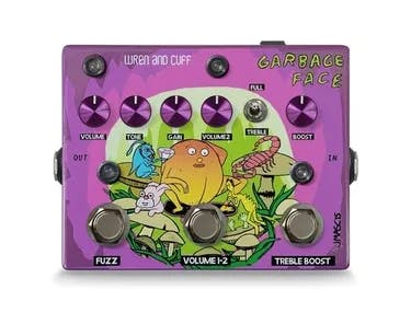 J Mascis Garbage Face Guitar Pedal By Wren and Cuff