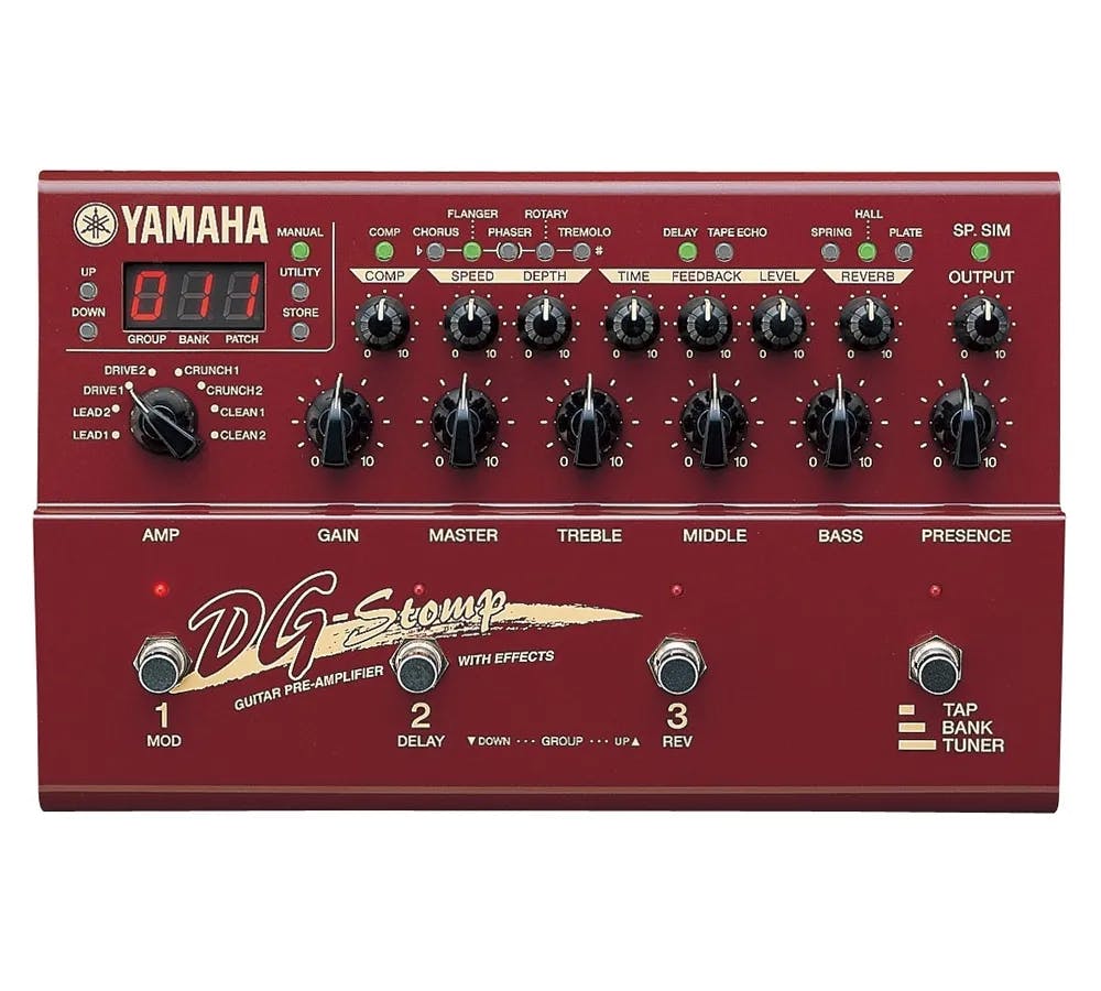 DG Stomp Guitar Pedal By Yamaha