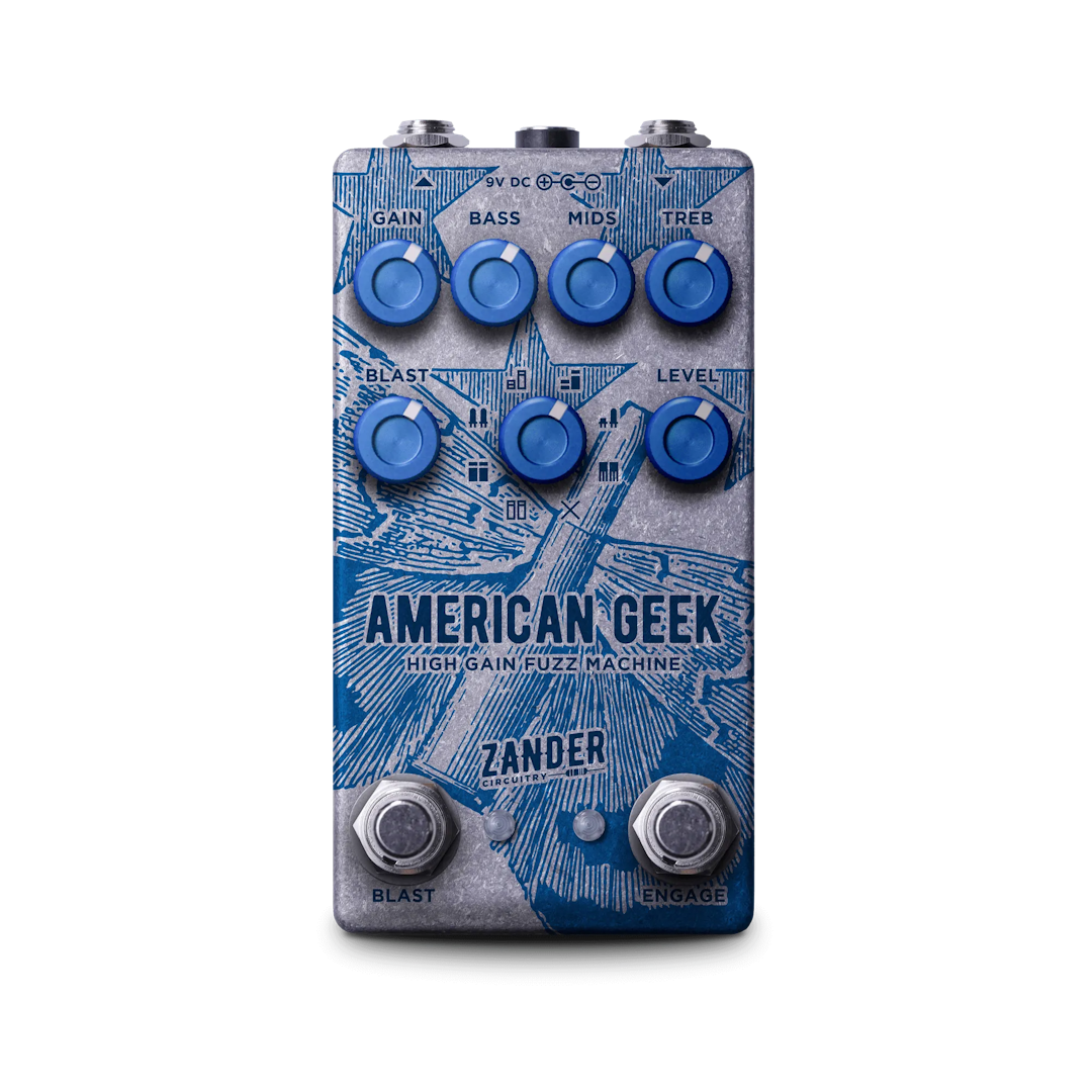 American Geek Guitar Pedal By Zander Circuitry