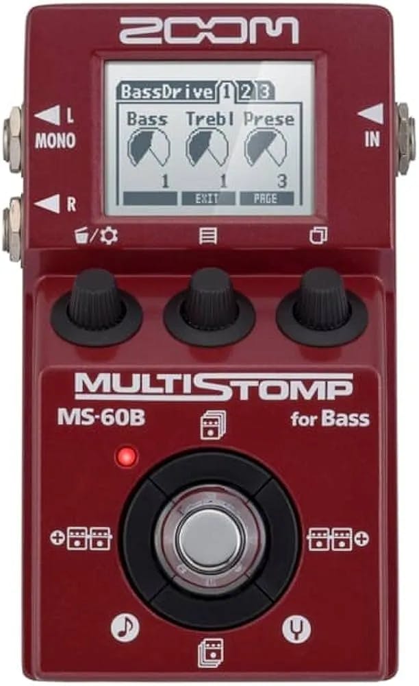 MS-60B Guitar Pedal By Zoom