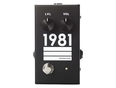LVL Full-Range Overdriver Guitar Pedal By 1981 Inventions